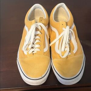 Vans Men's Bright Yellow Sneakers